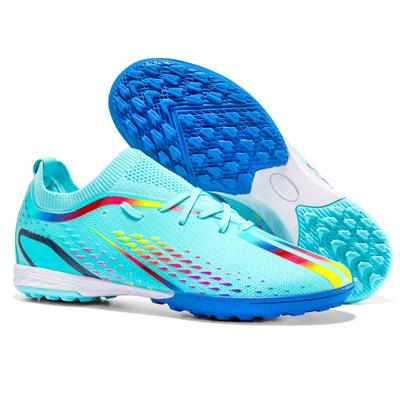 High Quality AG Spike Football Shoes for Kids Men Students Low Top Sports Training Boots Rubber Mesh Insole Customizable