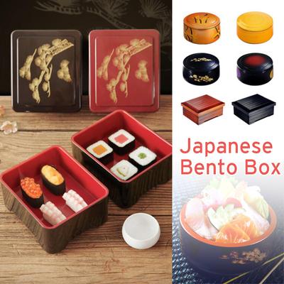 Bento boxy v japonském stylu pryskyřičný box na japonského úhoře zdravá příprava jídla nádoba na jídlo rýže sushi catering svačina obědový box s víkem