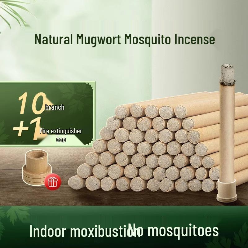 Mugwort Mosquito Repellent Incense Sticks - Indoor Use