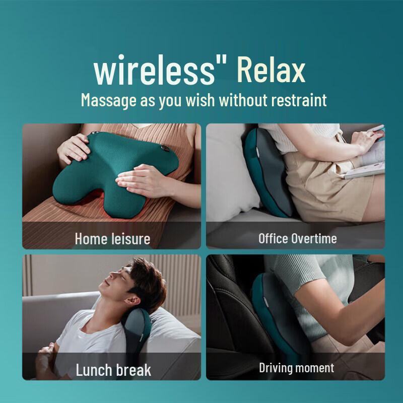 Philips Wireless Lumbar & Neck Massager with Heat (PPM3111B)