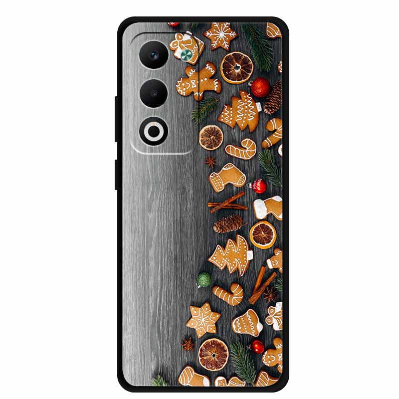Christmas Phone Case For Oppo A5 5G CPH2735 / A5 4G CPH2727 Christmas Tree Soft Silicone TPU Back Cover Bumper For Oppo A5 Coque