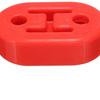 Tail Pipe Mount 2 Holes High Strength Rubber Exhaust Tail Pipe Holder for