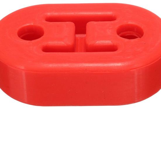 Tail Pipe Mount 2 Holes High Strength Rubber Exhaust Tail Pipe Holder for