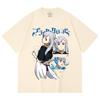 230 Gsm 100% Cotton Black Clover V3 Noelle Print Unisex Heavy Cotton T Shirt