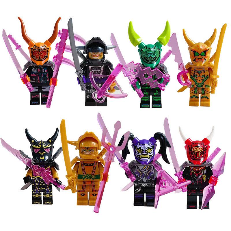 

Вдохновленный TikTok мотоцикл ниндзя Ллойда, совместимый с блоками LEGO