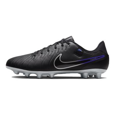Tiempo Legend 10 Academy Comodo Allacciato Versatile HG (Borchie corte in gomma) Scarpe da Calcio Unisex Scarpe da Calcio Nere DV4339-040