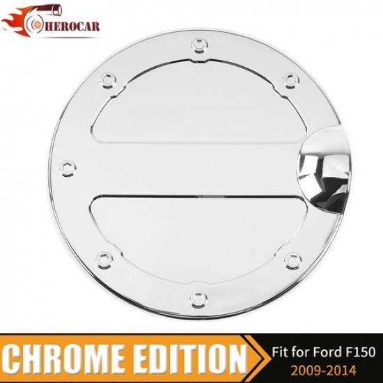 Для 2009 2010 2011 2012 2013 2014 FORD F150 Хромированная накладка на лючок бензобака США