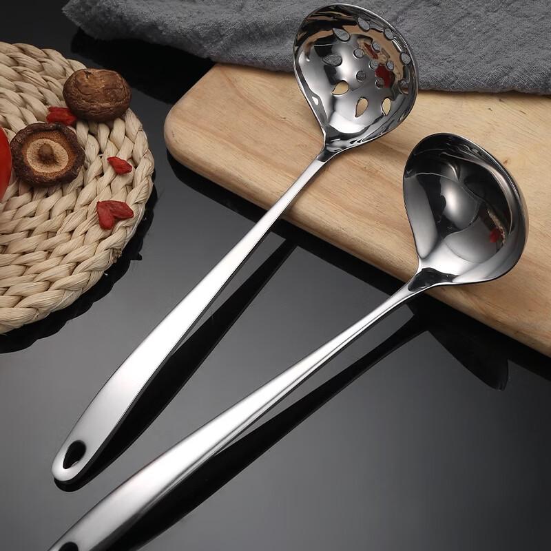 Stainless Steel Heart-shaped Hot Pot Soup Ladle