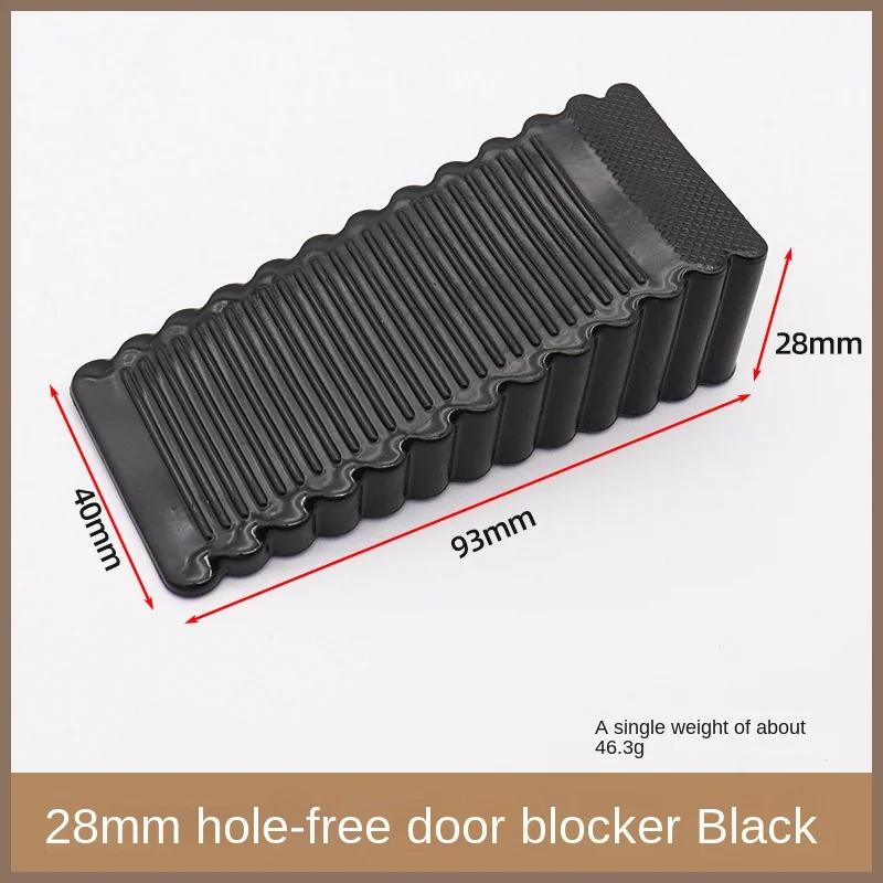 Safety Silicone Door Stop Block Wedge  Stop Door Stopper Home Offices Door Rear Retainer Impact Stopper Rubber Stops No Drill