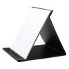 Women Girls Makeup Vanity Folding Stand Mirror PU Leather Travel Cosmetic Compact Mirror, Large