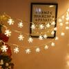 1pc Smart LED Copper Wire Lights , Pearl-Shaped String Lights, Battery-Powered for Home, Holiday Decor, Christmas & Weddings