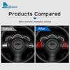 Real Soft Carbon Fiber  Sticker For Subaru Impreza 2009 2010 2011 Car Steering Wheel Key Button Interior Trim Accessories