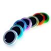 Best-selling car LED light water cup mat, seven-color water cup mat, car ambience light, USB charging, anti-slip mat