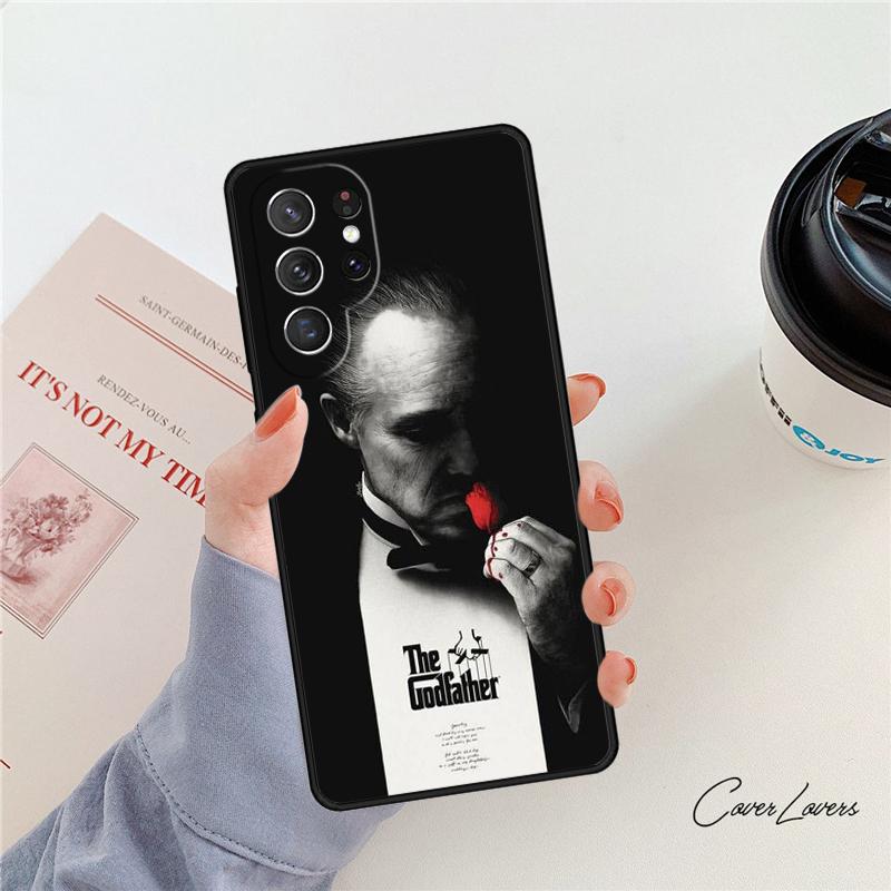 The Godfather phone case For Samsung Galaxy S24 S25 S23 S22 Ultra Note 10 20 Plus S20 S21 FE Cover