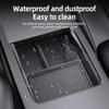 Custom Central Armrest Storage Box For TESLA Model Y 2025 Juniper Center Console Organizer Containers Tray Interior Accessories