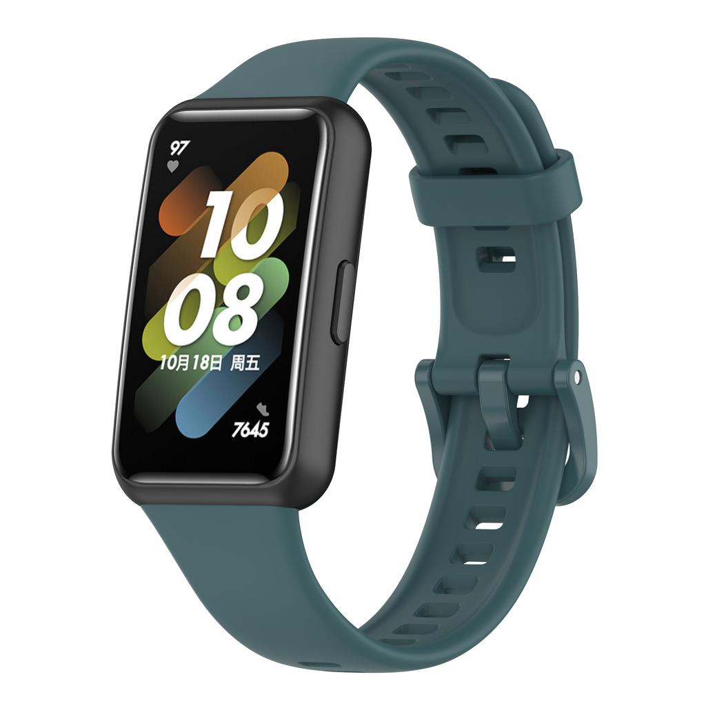 Silicone Watch Strap for Huawei Band 7 Original Belt Sports Smart Bracelet Replacement Correa Wristband for Huawei Band 7 Strap