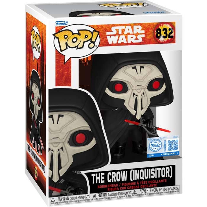 Funko Лорд Звездный Лорд Ворон Pop! Молот/Тень ВОЙНЫ МОЛОТ/ТЕНЬ (Инквизитор) белый