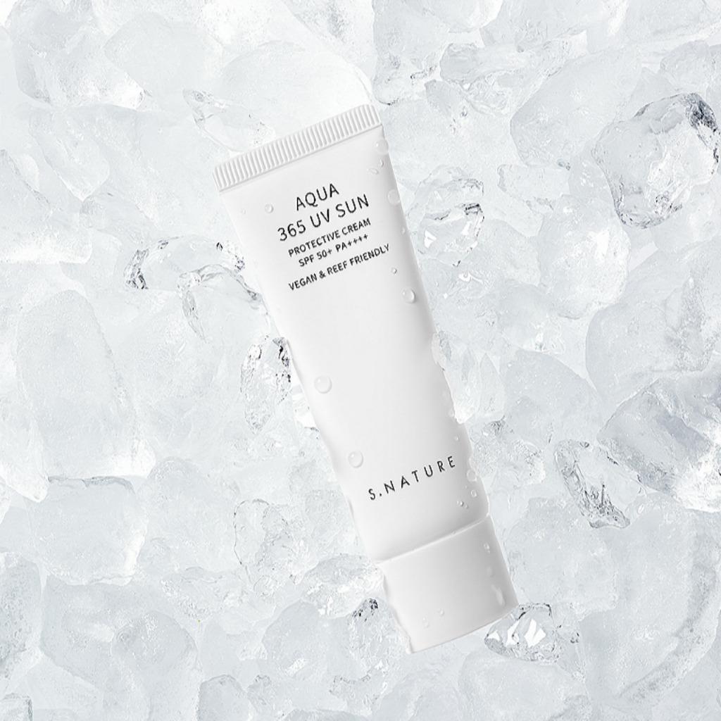 S.NATURE AQUA 365 UV SUN PROTECTIVE CREAM 40ml (SPF 50+)