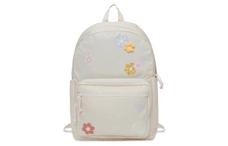 Converse Polyester Backpack Unisex Milk White 10025826-A01