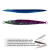 Sea Fishing Lure Metal Jig 150g/200g Boat Fishing Cod Spanish Mackerel Red Snapper Fast-Pulling Lead Artificial Bait Hooks