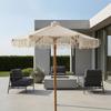 Rope Sunshade Tassel Fringe Decorative Open Weave