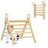 Climbing Frame for Children 18-48 Months To Develop Balance and Coordination Skills 82x66x71 Cm Natural