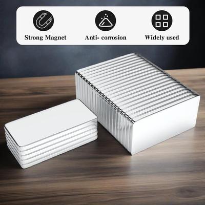 40x20x3mm Block Kühlschrankmagnete imanes para manualidades für Kühlschrank, Büro, Heimwerken