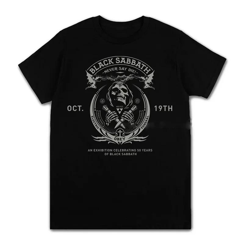 2024 Summer Cotton Heavy Metal Rock Band T Shirt UnisexRound Neck Casual Oversized Graphic Tees Short Sleeve Tops