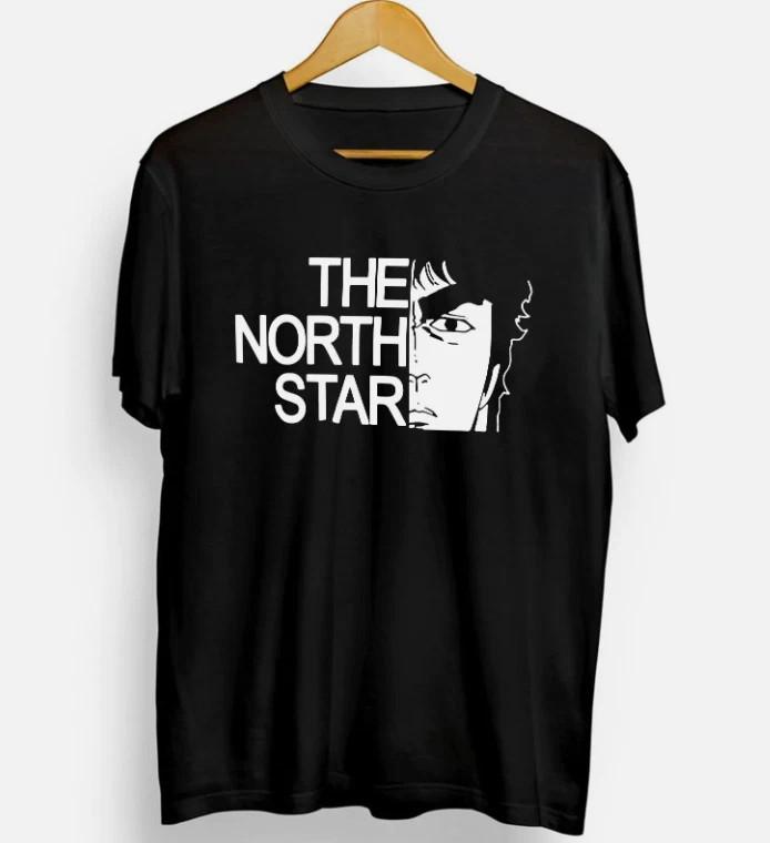 Anime Fist Of The North Star Black T Shirt Size S 4XL