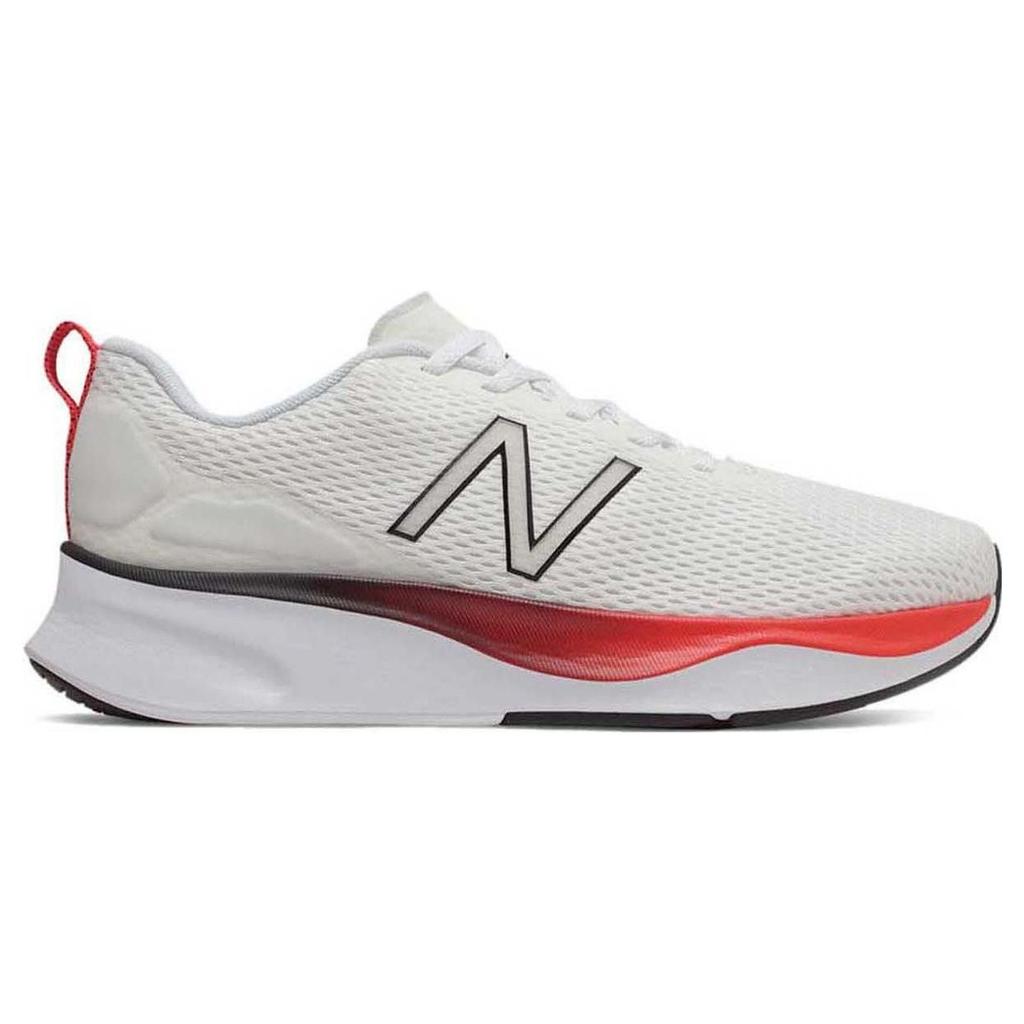 New Balance Nb 413 Comfortable Low Top Running Shoes Men Sneaker White Red MSTRNLS1
