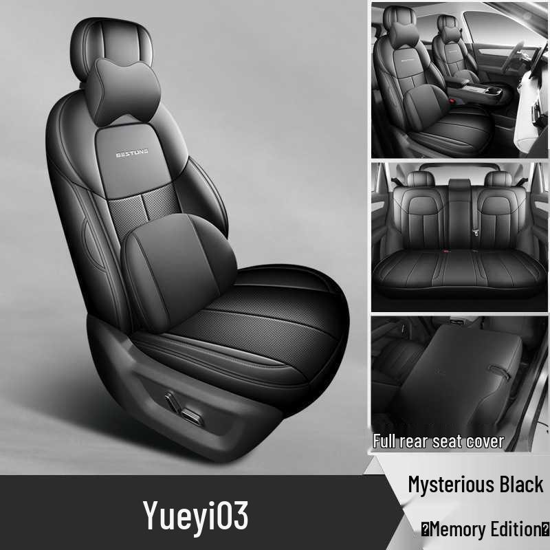 Breathable, perforated car seat covers for the 2025 Bestune Yueyi 03.