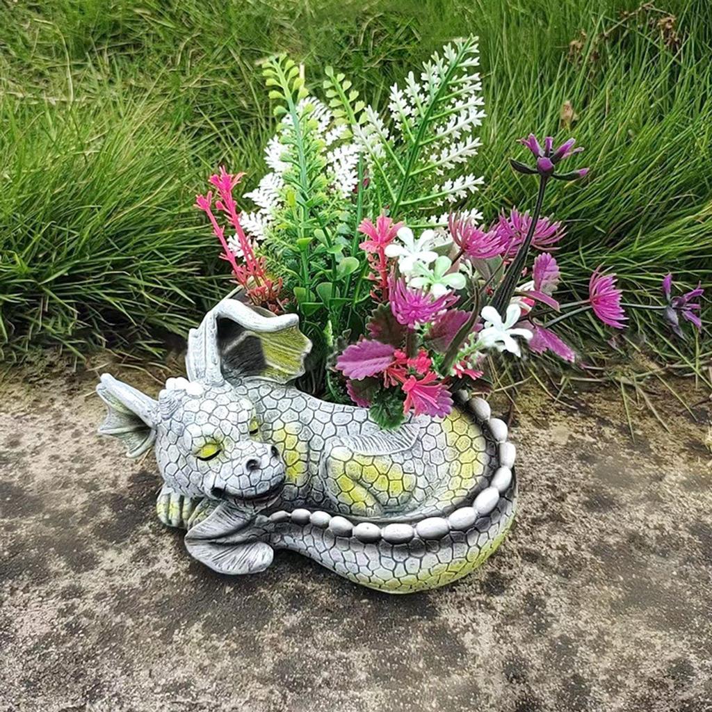 Decoratiuni exterioare Decoratiune rasina Sculptura Casa Gradinarit Artizanat Ghiveci