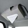 atRise Car Tissue Case a Full Box of Does Not Interfere with the Vanity Car Tissue Visor Storage (Fits Tissues) Mirror. Cover, (Gray/Lidless)