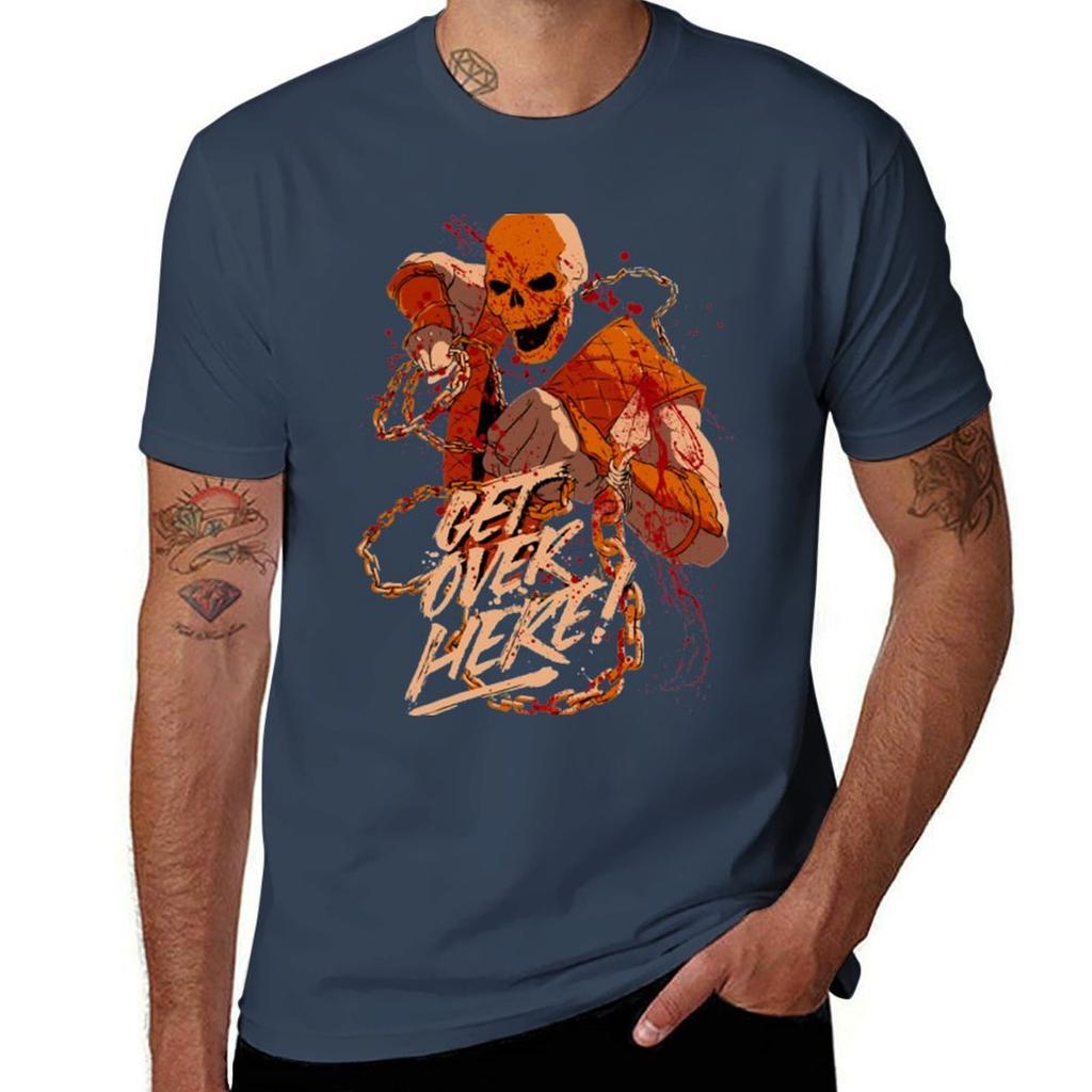 Mortal Kombat Hell Scorpion Tshirt Quick Dry Travel Tshirt