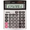 Bambalio 12 Digits Bl-800 Big Display & Metallic Panel 3 Years Warranty Electronic Calculator, Silver, Medium Size