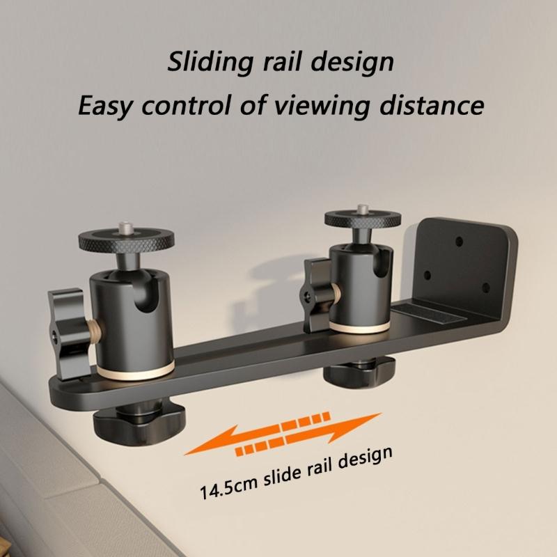 Robuste Metall-Projektor-Deckenhalterung Kompatibel für 1/4 Zoll / 6 mm Schnittstellen Geräte Projektor-Wandhalterung