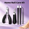 Xiaomi 2/5 Pcs Set Professional Ingrown Toenail Clipper Pedicure Kit Stainless Steel Sharp Nail Nipper, Nail File Household Manicure