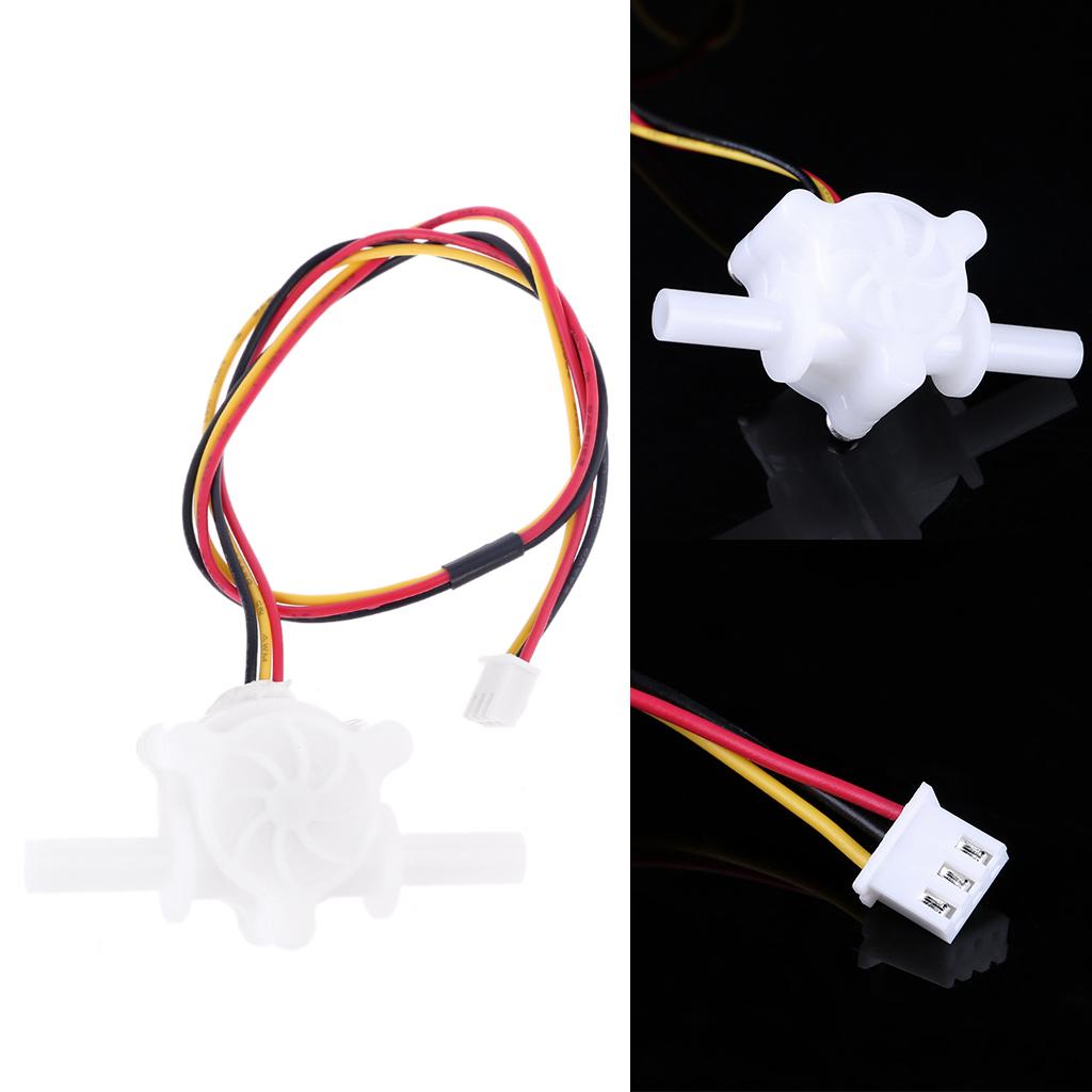 Food Grade Hall Effect Water Flow Sensor Switch 0.25-3.0 L/min 65mm Fluid Counter Meter Flowmeter DC5V for Agricultural