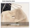 Autumn/Winter 2025 Women's Plush Makeup Bag: Trendy Large-Capacity Clutch & Crossbody Shoulder Bag