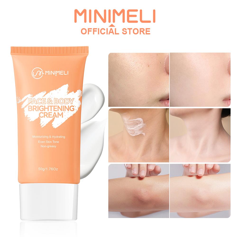 

MINIMELI Натуральный осветляющий крем, увлажняющий и увлажняющий, нежирный для ухода за кожей лица, 50 г