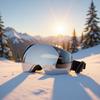 Ski Goggles Anti-Fog Lenses Uv-Proof Windproof Glasses Multifunctional Ski Equipment Mountaineering Glasses