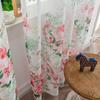 2026 Curtains, Gauze Curtains, Bedroom Translucent Decorative Curtains, Pole Piercing Sheer Curtain
