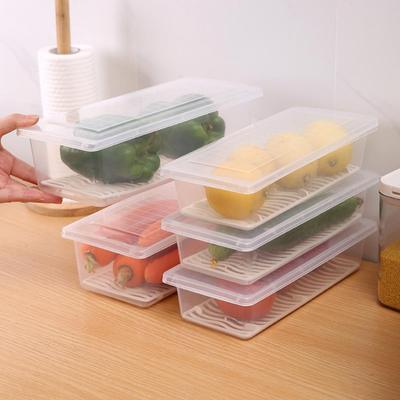 Obst Gemüse Abtropfbehälter Organizer Tomate Knoblauch Zwiebel Zitrone Aufbewahrer Wiederverwendbar Verdickter Kunststoff Küchenzubehör Transparent