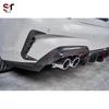 BMW 3 Series G20/G28 Carbon Fiber Rear Diffuser with Corner Extensions & Lights