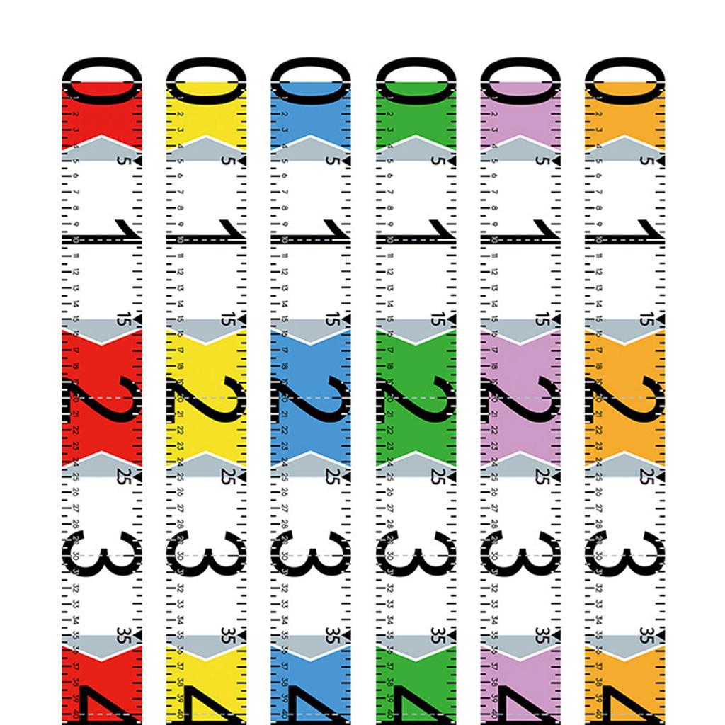 51in Portable Fish Measurement Tool Adhesive Soft Fishing Tape Measure Saltwater Fish Measuring Tape Fishing Essential