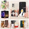 Für Realme 9i 4G Hülle RMX3491 Süße Katze Ente Cartoon Hülle Weiche TPU Handyhülle Für Realme 9i Realme9i 5G RMX3612 Rückseite Hülle