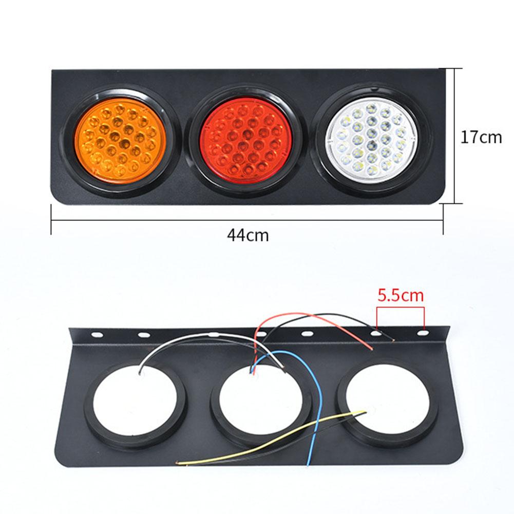 Abs Iron Taillight For Truck Cargo Trailer Light Taillight Assembly ABS And Iron Construction Easy Installation