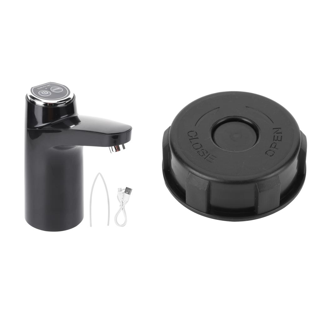 11L Outdoor Water Bin Large Capacity Camping Water Buckle with Faucet USB Rechargeable Electric Water Pump Water Tank No Leakage
