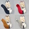 Fox Ears Headband Tail Set Cosplay Anime Convention Sweet Cool Style Plush Costume Accessory