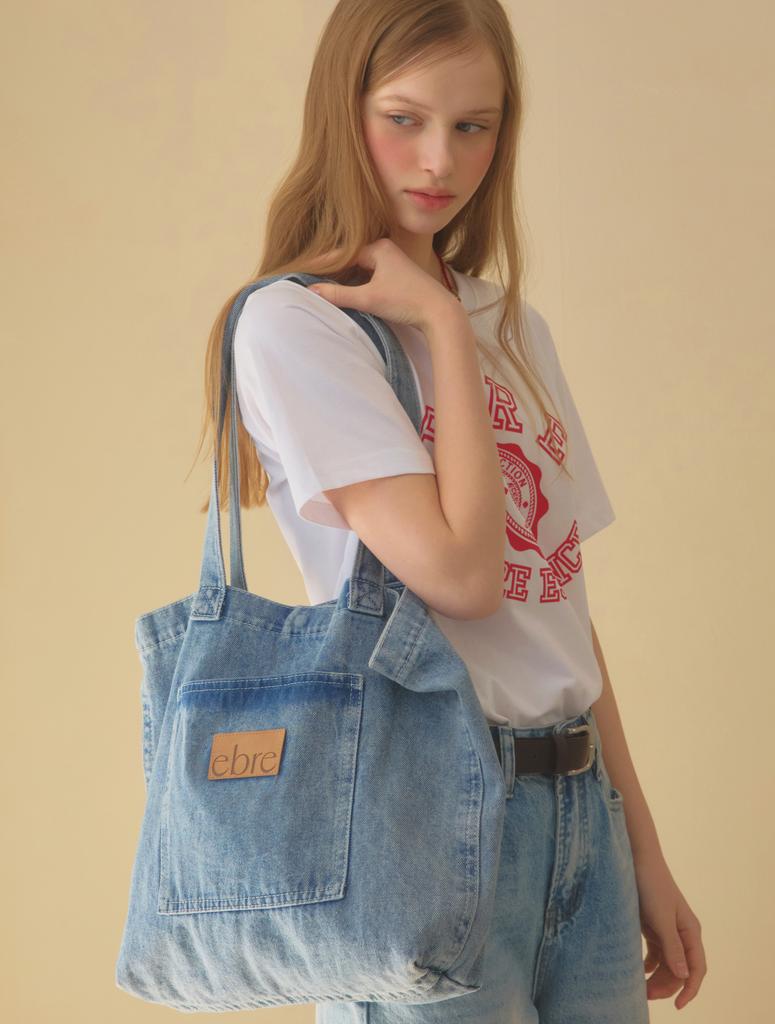 Ebre Denim Eco Bag Blue